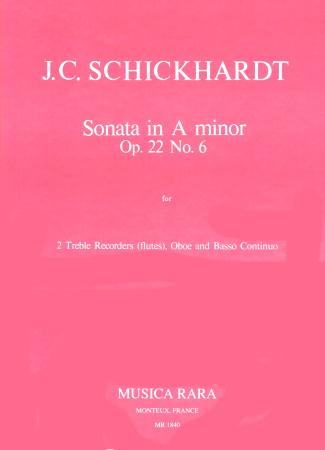 SONATA Op.22 No.6 in A minor