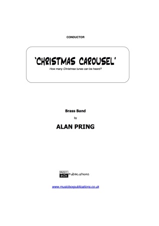 CHRISTMAS CAROUSEL (score & parts)