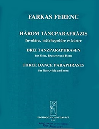 THREE DANCE PARAPHRASES