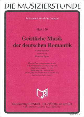 SACRED MUSIC FROM THE GERMAN ROMANTICS