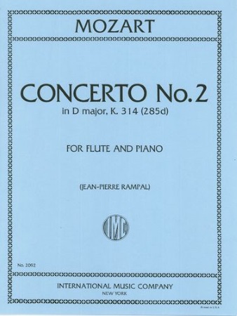 CONCERTO No.2 in D K314