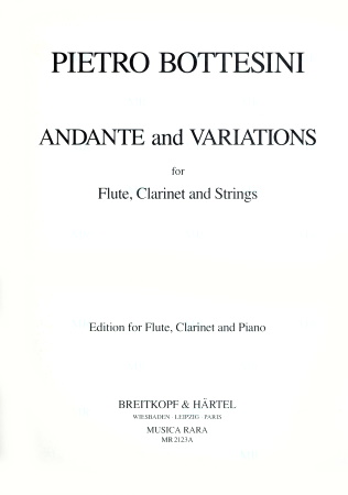 ANDANTE AND VARIATIONS (score & parts)