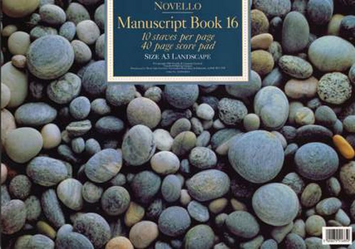 NOVELLO MANUSCRIPT Book 16 A3 Landscape Score