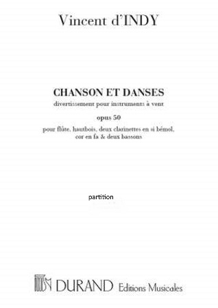 CHANSONS ET DANSES Op.50 (score)