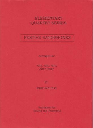 FESTIVE SAXOPHONES (score & parts)