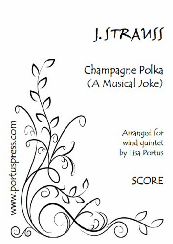 CHAMPAGNE POLKA (score & parts)