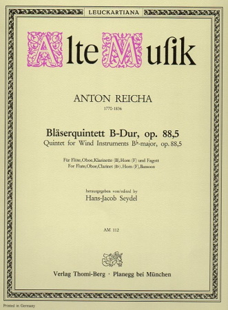 QUINTET in Bb major Op.88 No.5