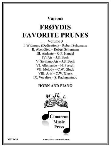 FROYDIS' FAVORITE PRUNES Volume 3