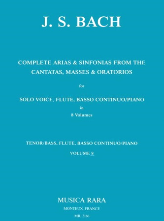 COMPLETE ARIAS & SINFONIAS Flute: Volume 8