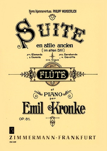 SUITE IN OLDEN STYLE No.1 Op.81
