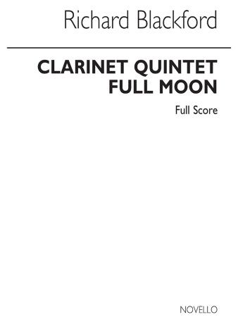 CLARINET QUINTET Full Moon (score)