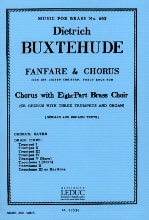 FANFARE AND CHORUS vocal part only