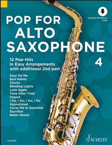 POP For Alto Saxophone Volume 4