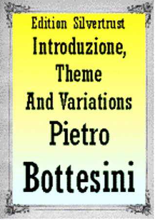 INTRODUZIONE, THEME AND VARIATIONS (score & parts)