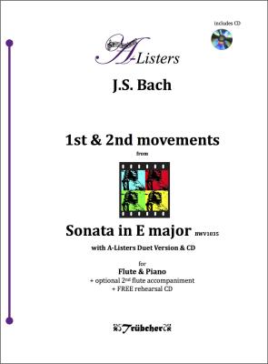 SONATA No.6 in E Major  (BWV1035) Movements 1 & 2 (Adagio & Allegro) + CD