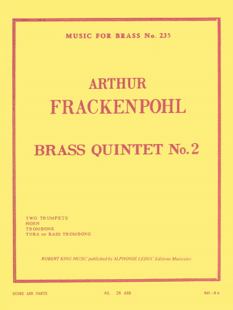 BRASS QUINTET No.2 (score & parts)