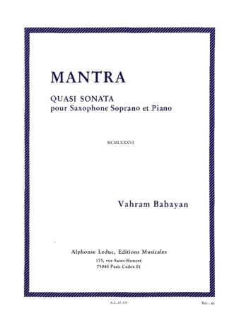 MANTRA (Quasi Sonata)