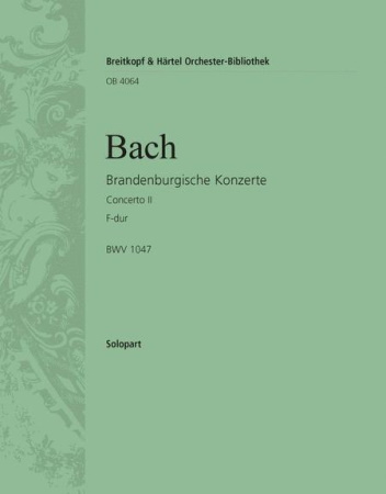 BRANDENBURG CONCERTO No.2 - solo oboe part