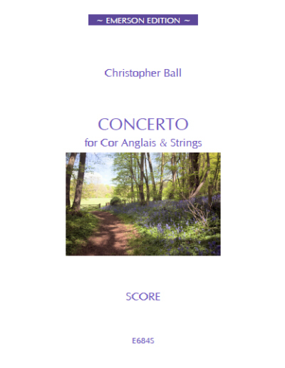 CONCERTO for Cor Anglais & Strings (score)