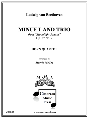 MINUET AND TRIO from Moonlight Sonata