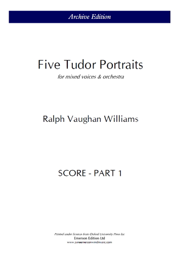 FIVE TUDOR PORTRAITS (study score)