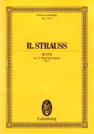 SUITE in Bb major Op.4 (miniature score)