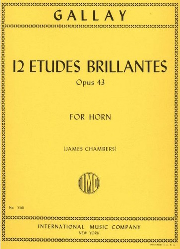 12 ETUDES BRILLIANTES Op.43
