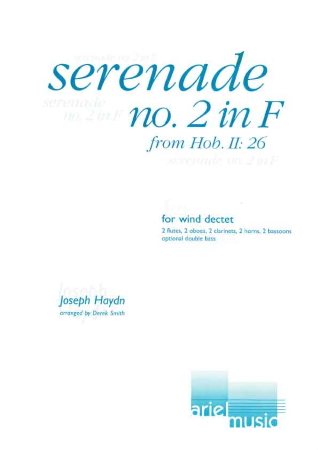 SERENADE No.2 in F major from Hob.II:26 (score & parts)