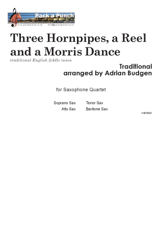THREE HORNPIPES, A REEL AND A MORRIS DANCE (score & parts)