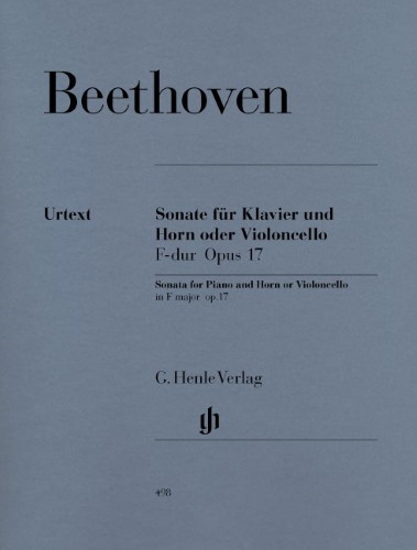 SONATA in F major, Op.17 (Urtext)