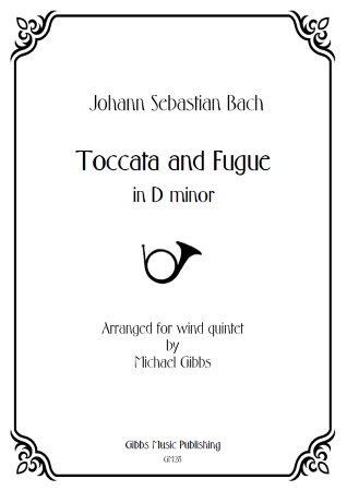 TOCCATA AND FUGUE (score & parts)