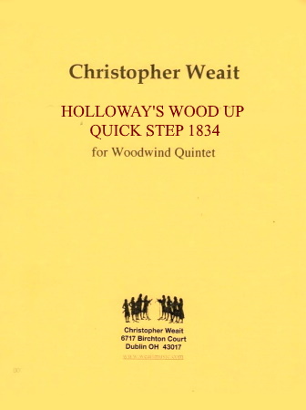 HOLLOWAY'S WOOD UP QUICK STEP (1834)