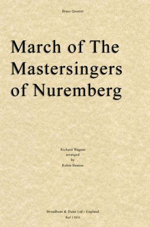 MARCH OF THE MASTERSINGERS OF NUREMBERG (score & parts)