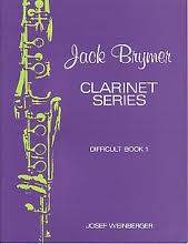 JACK BRYMER CLARINET SERIES Difficult Book 1