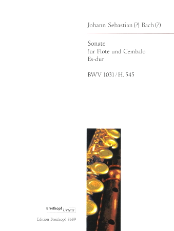SONATA in Eb major BWV 1031, H.545