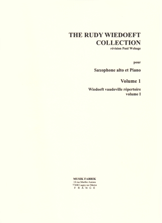 THE RUDY WIEDOEFT COLLECTION Volume 1