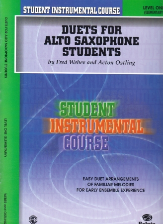 DUETS FOR ALTO SAXOPHONE STUDENTS Level 1