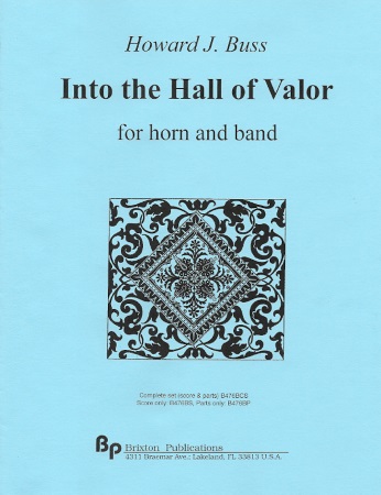 INTO THE HALL OF VALOR (score)