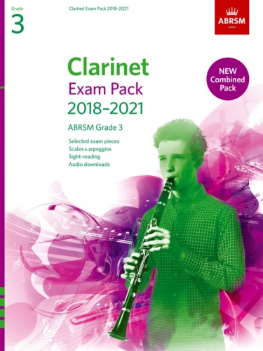 CLARINET EXAM PACK Grade 3 (2018-2021)