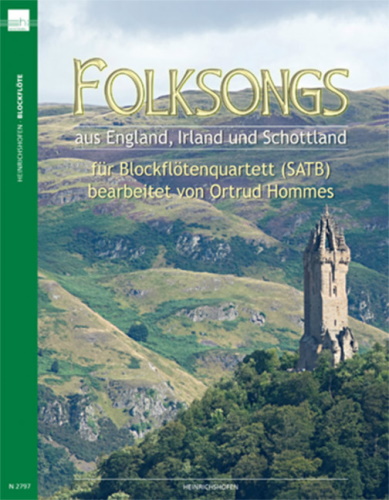 FOLKSONGS from England, Ireland & Scotland (playing score)