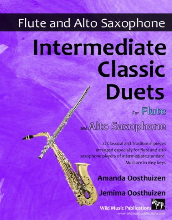 INTERMEDIATE CLASSIC DUETS for Flute & Alto Saxophone