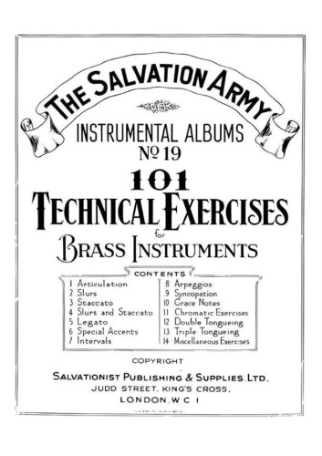 INSTRUMENTAL ALBUM No.19 Trumpet Studies