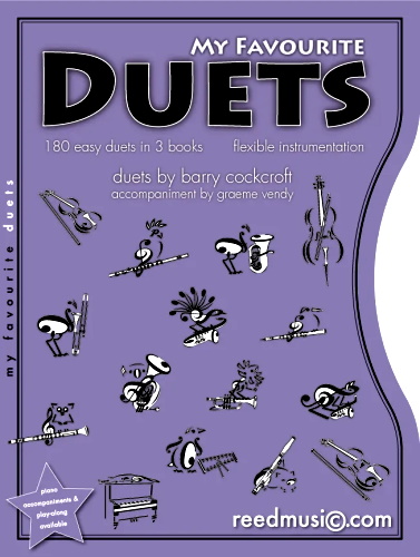 MY FAVOURITE WOODWIND DUETS Accompaniments Book 1
