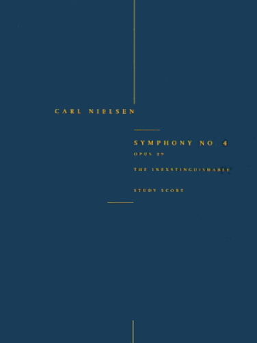 SYMPHONY No.4, Op.29, The Inextinguishable (miniature score)