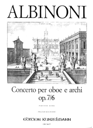 CONCERTO in D Op.7 No.6 - score