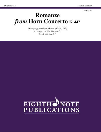 ROMANZE from Horn Concerto K. 447