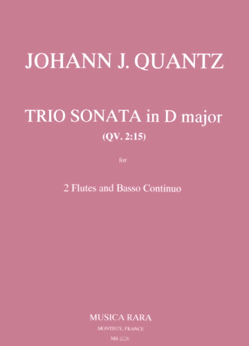 TRIO SONATA in D Major (QV.2:15)