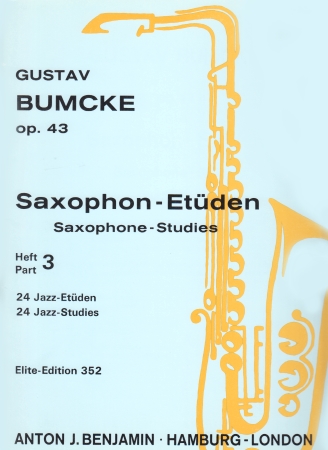 SAXOPHONE STUDIES Op.43 Part 3: 24 Jazz Studies