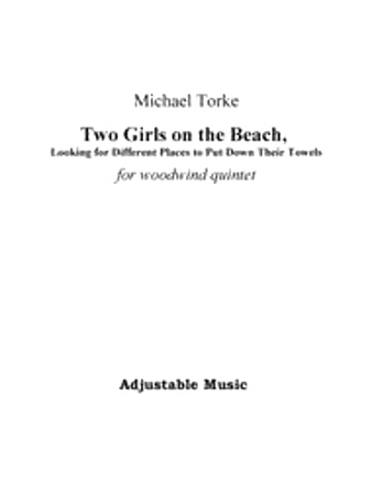 TWO GIRLS ON THE BEACH score and parts