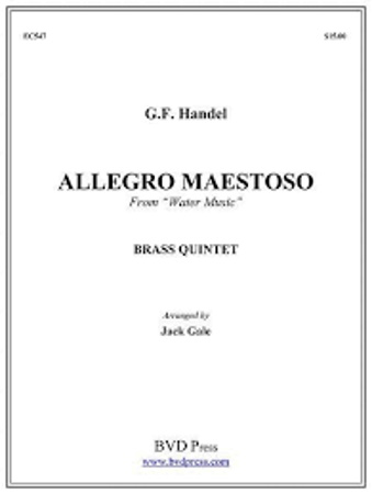 ALLEGRO MAESTOSO from 'Water Music'